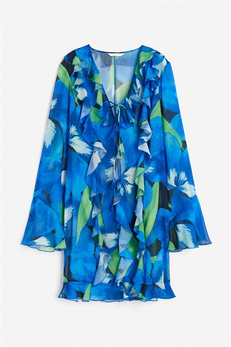 Шифоновое платье с воланами 1203418006 - Фото 13818370