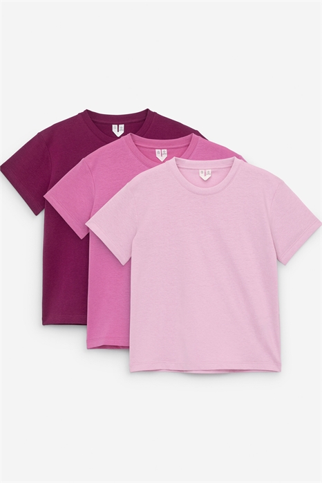 Набор футболок с круглым вырезом, 3 шт 1267971009 - Фото 13818701