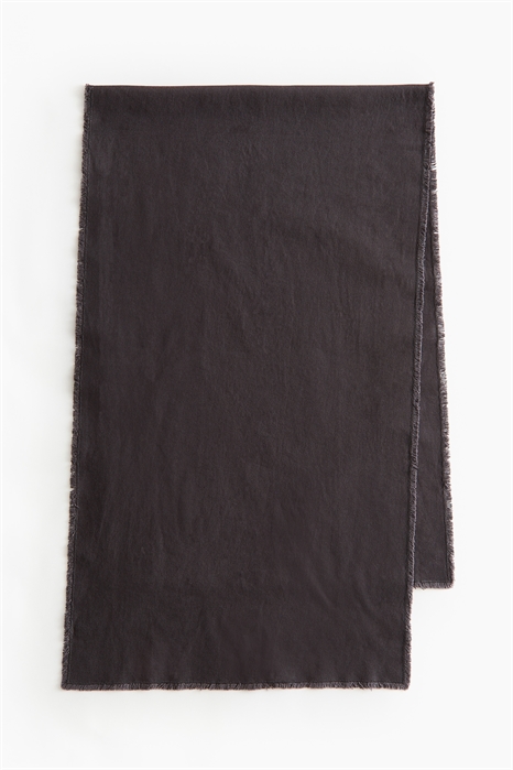 Настольная дорожка с бахромой из льняного бленда 1289350003 - Фото 13821737