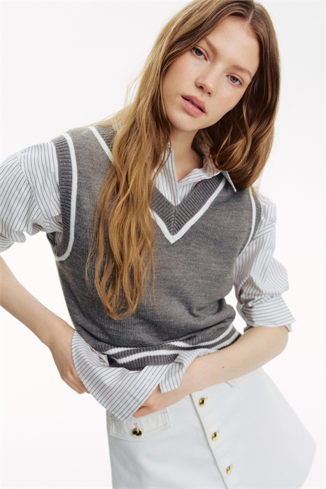 Свитер-жилет 1289504006 - Фото 13821756