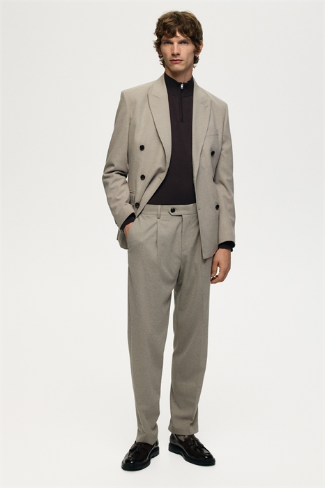 Зауженные брюки Regular Fit 1290809002 - Фото 13821767