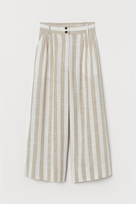 Широкие брюки 0730566005 - Фото 13822636