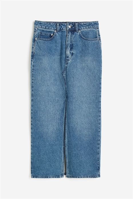 Джинсовая юбка с разрезом 1178912002 - Фото 13822749