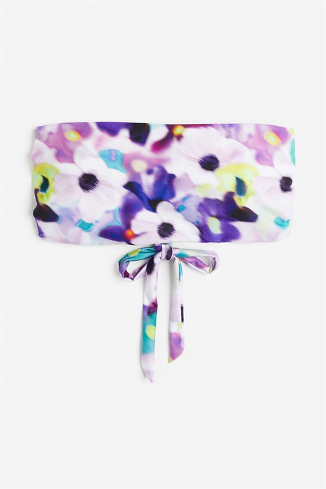 Купальник бандо с вставками 1116988005 - Фото 13824680