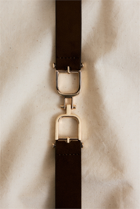 Узкий поясной ремень 1303730003 - Фото 13826522