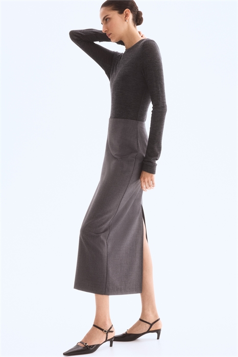 Длинная юбка-карандаш 1305164001 - Фото 13826583