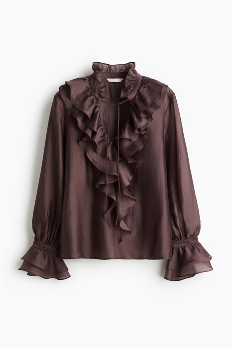 Блузка с воланами 1309875001 - Фото 13826679