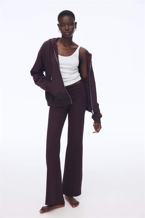 Хлопковые брюки с откидным поясом 1299682002 - Фото 13826822