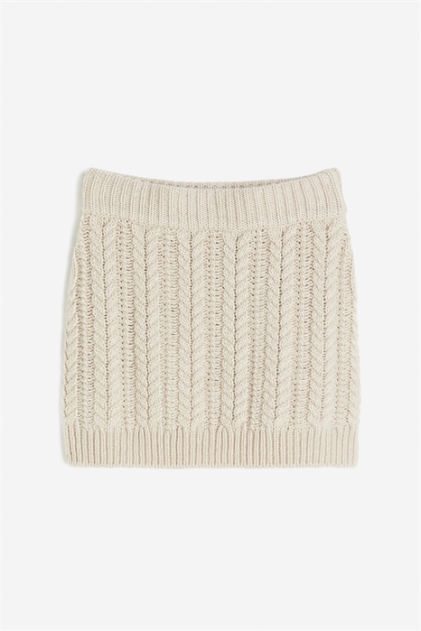 Мини-юбка из шерстяного бленда 1201112002 - Фото 13827494