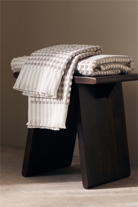 Полотенце для рук из хлопковой махры с узором 1237302005 - Фото 13827571