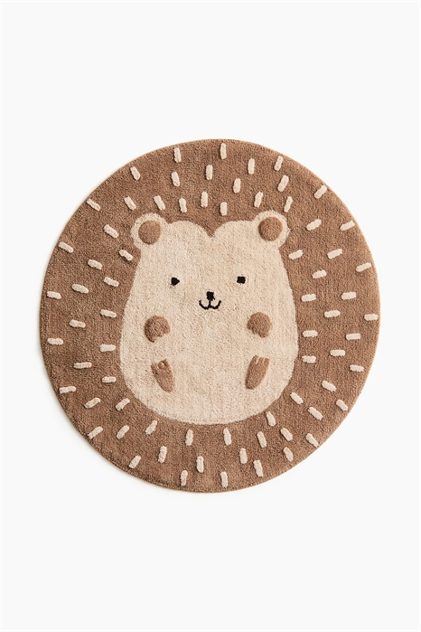 Круглый хлопковый коврик 1286008001 - Фото 13828107