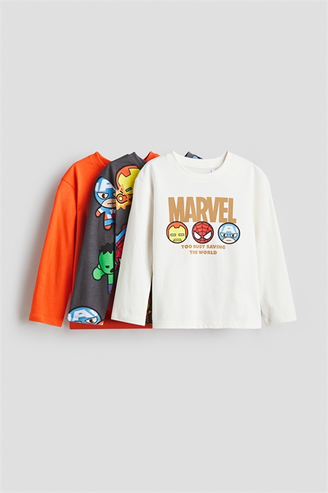 Футболки с длинными рукавами в упаковке из 3 штук 1172232013 - Фото 13828230