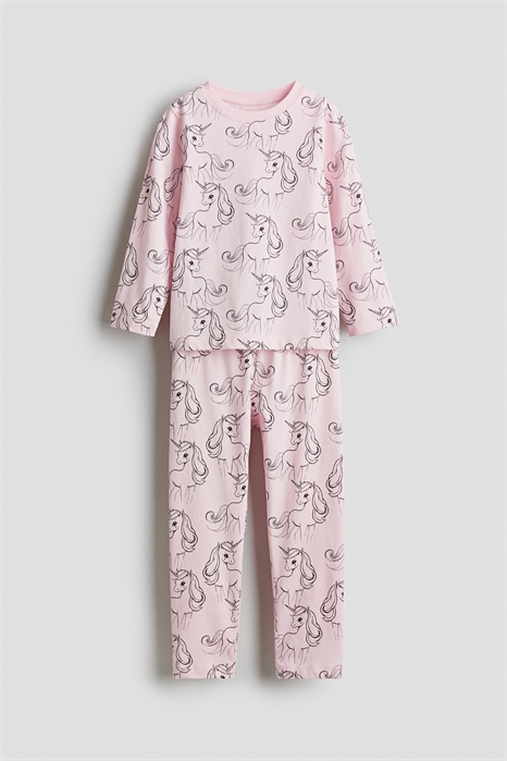 Пижама с принтом хлопковая 1230485019 - Фото 13828279