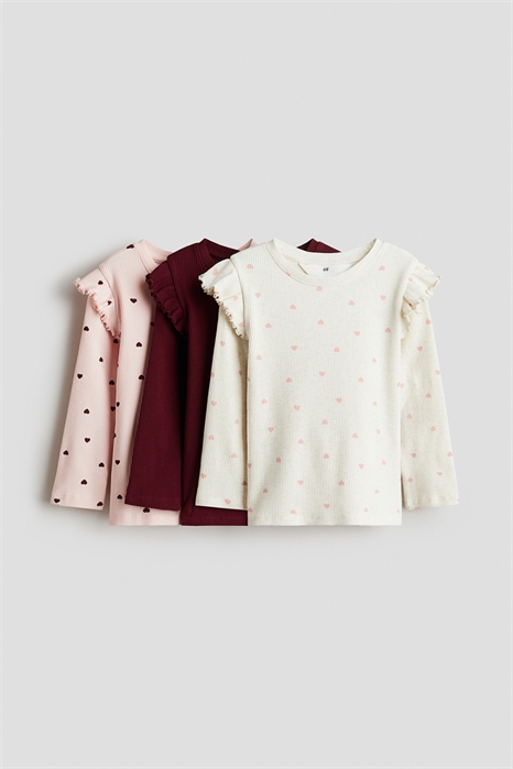 Три комплекта топов из джерси с оборками 1246511009 - Фото 13828321