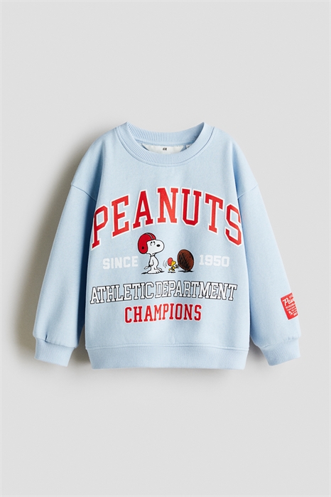 Толстовка из принтованного хлопка 1314523002 - Фото 13828565