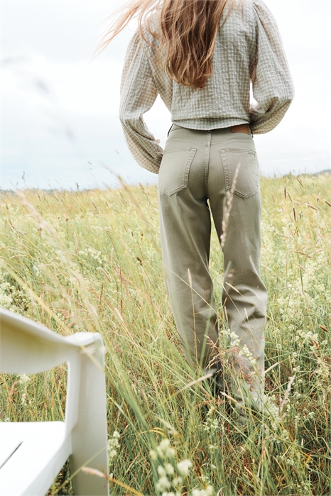 Широкие джинсы Wide High Jeans 0871889091 - Фото 13828597