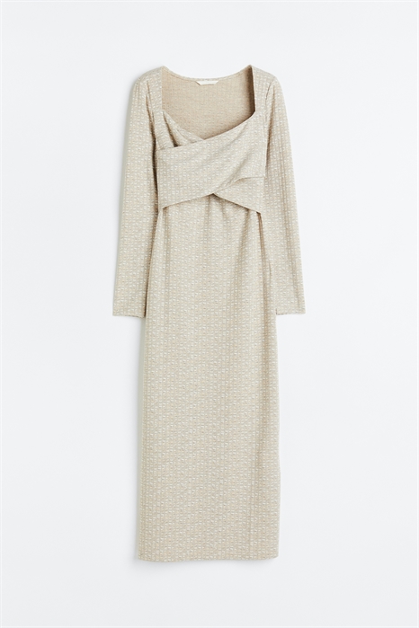 MAMA Ребристое платье для кормящих 1116449001 - Фото 13828871