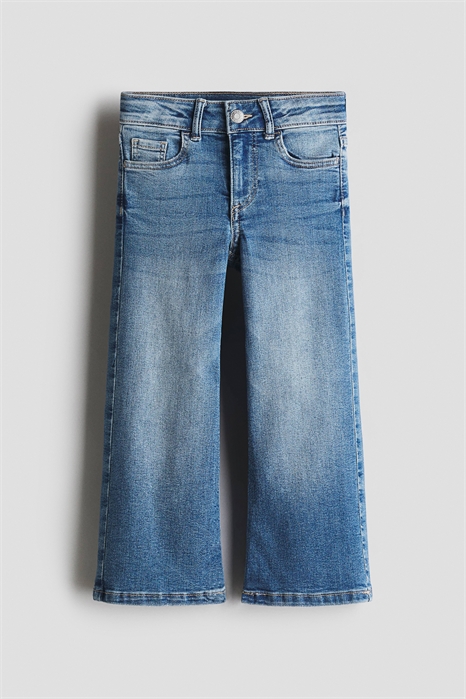 Джинсы с широкими штанинами из суперстрейча 1170962017 - Фото 13829039