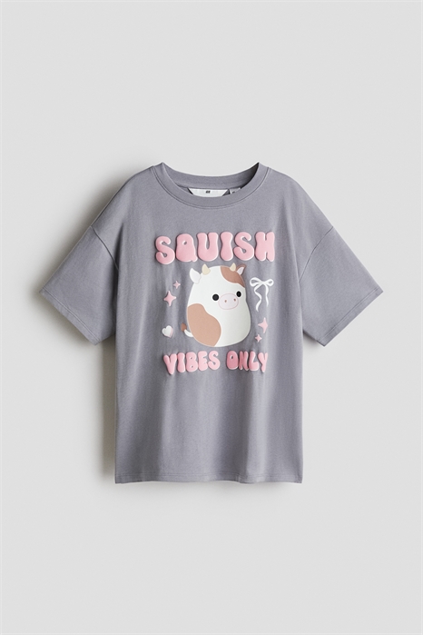 Футболка с принтом хлопковая 1263226032 - Фото 13829679