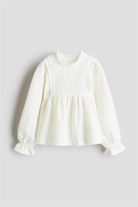 Блузка из текстурированного трикотажа 1295815003 - Фото 13830346