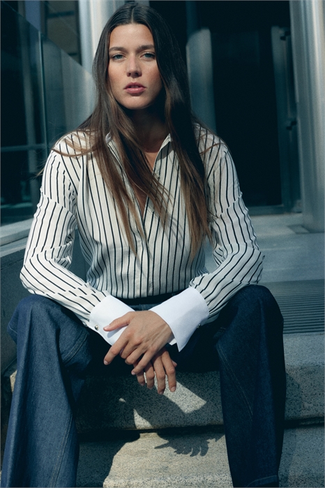 Блузка из крепа 1299386001 - Фото 13830668