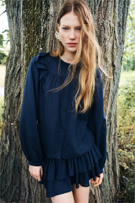 Блузка с воланами 1300844003 - Фото 13830819