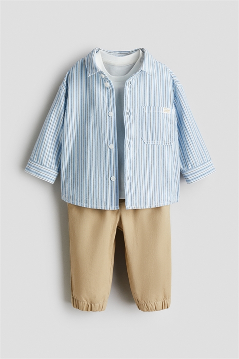 Хлопковый комплект из 3 предметов 1297812002 - Фото 13833590