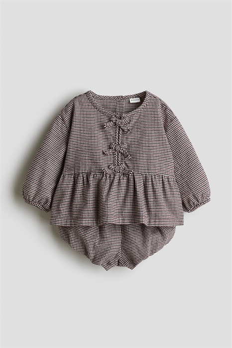 Комплект из 2 частей из хлопковой саржи 1299454001 - Фото 13833599