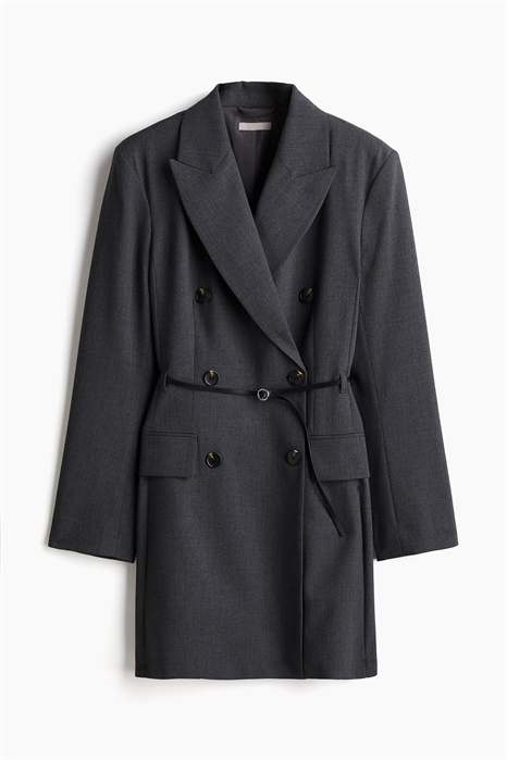 Платье-блейзер с поясом 1238541002 - Фото 13834780