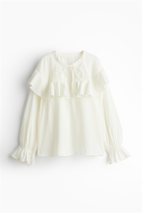 Блузка с воланами 1255377003 - Фото 13834908