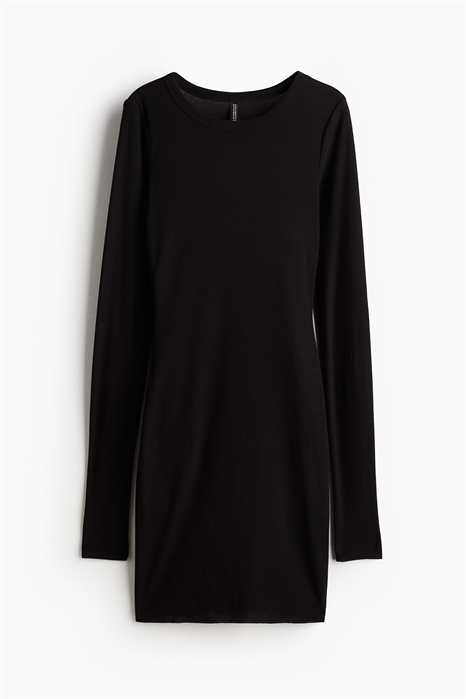 Ребристое платье бодикон 1242708001 - Фото 13835454