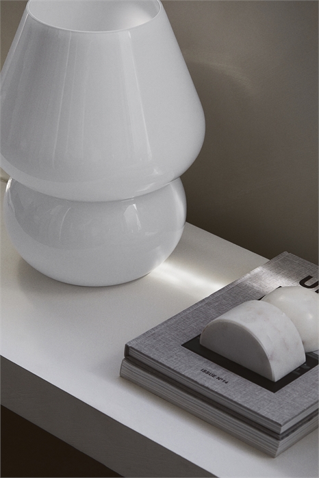 Большая стеклянная настольная лампа 1245607001 - Фото 13836843