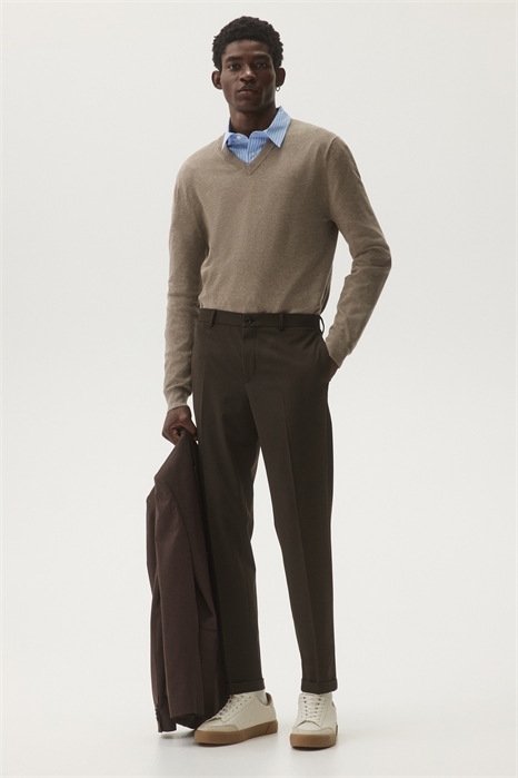 Приталенные брюки Slim Fit 1293156003 - Фото 13837746