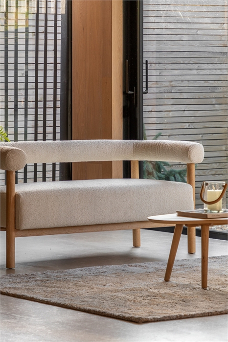 Двухместный диван на деревянном каркасе 1312759001 - Фото 13838389