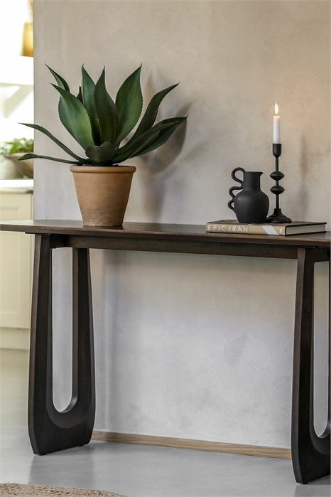 Консольный столик из дерева манго 1312771001 - Фото 13838494