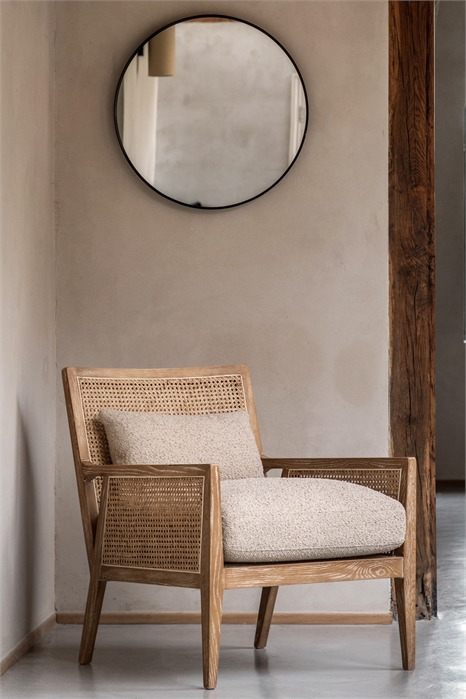 Круглое зеркало 60 см 1312838001 - Фото 13838981