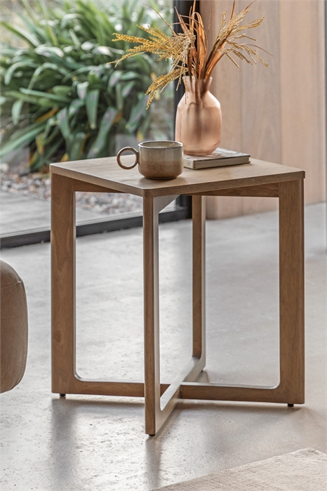 Деревянный приставной столик Trellis 1312895001 - Фото 13839313