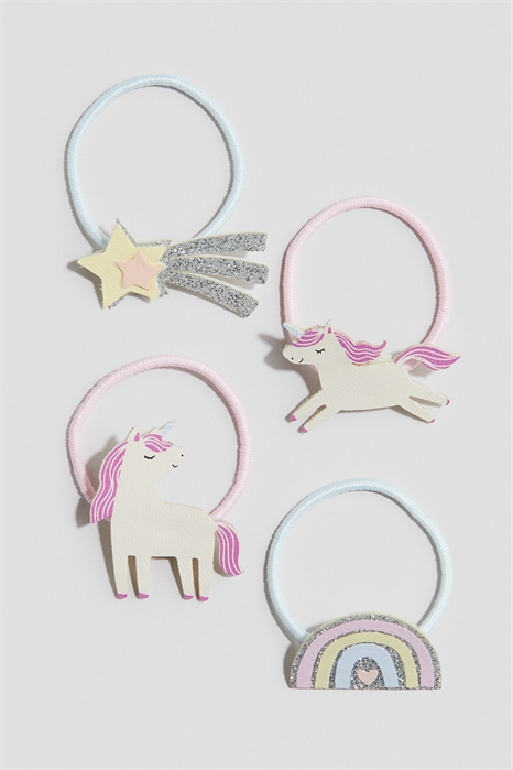 Резинки для волос с аппликацией 4 шт. 1182392018 - Фото 13840912