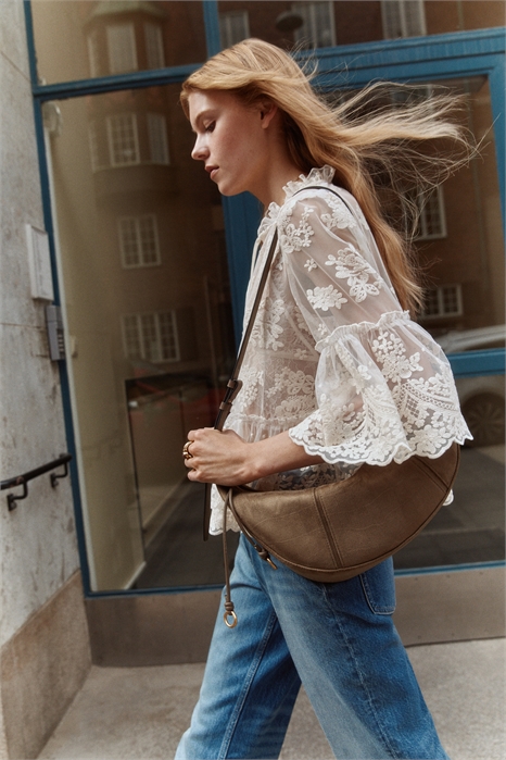 Изогнутая сумка через плечо 1294686003 - Фото 13841326