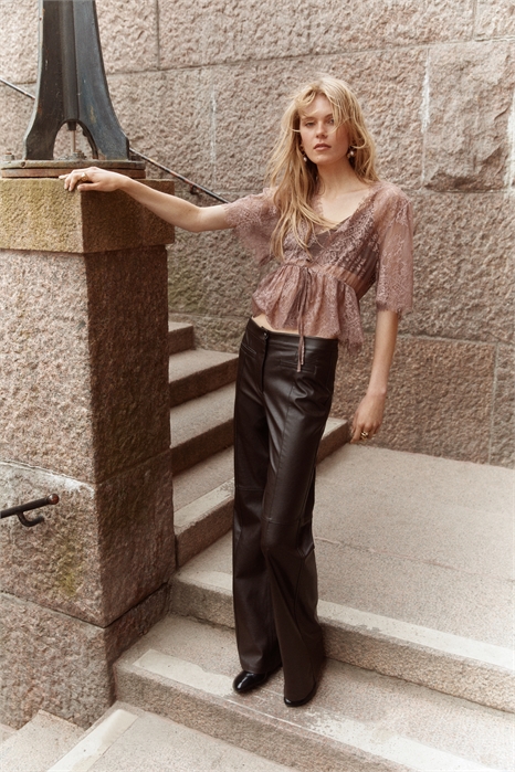 Брюки с покрытием 1297349001 - Фото 13841417