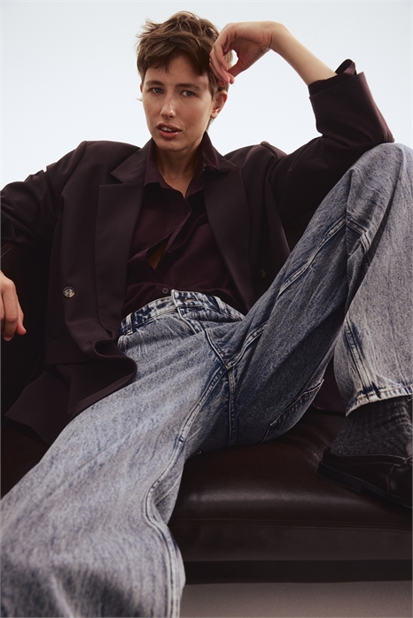 Прямые джинсы 1297714001 - Фото 13841436