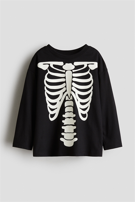 Хлопковая футболка с узором 1304057005 - Фото 13841638