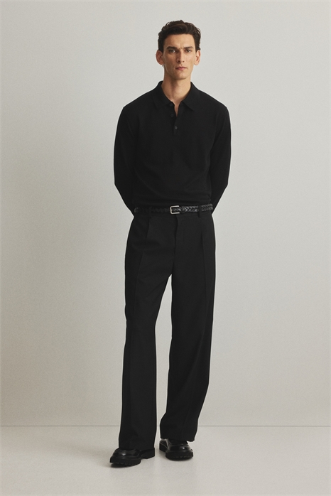 Рубашка-поло Regular Fit из мериносовой шерсти 1287986002 - Фото 13842727