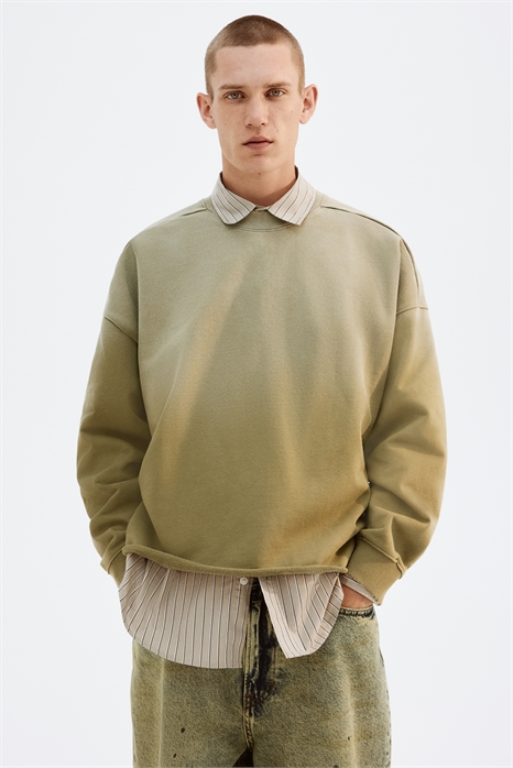 Толстовка Oversized Fit Washed 1290858003 - Фото 13842813