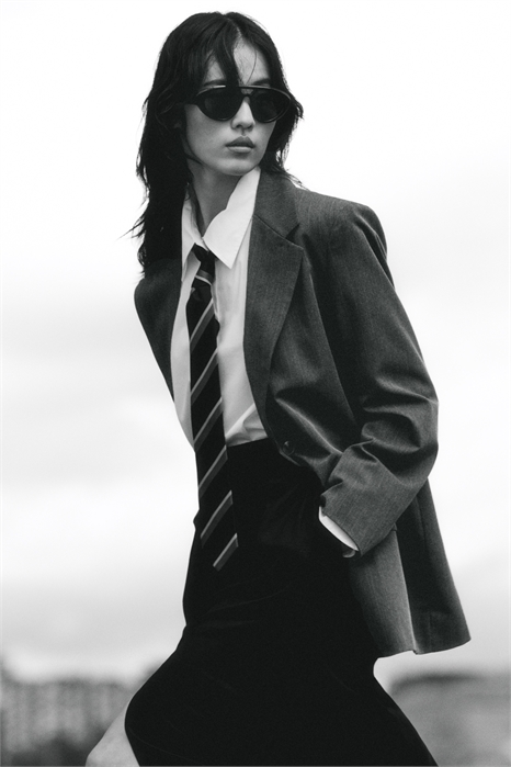 Длинный блейзер 1290880001 - Фото 13842819