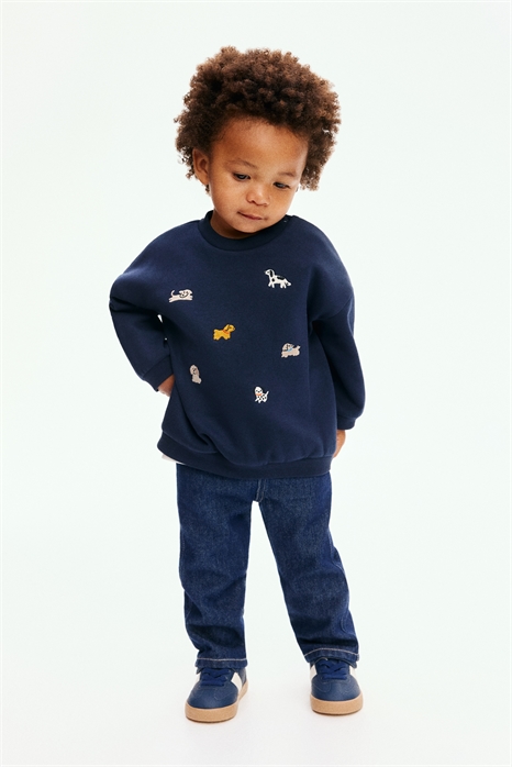 Джинсы из хлопкового денима 1262422006 - Фото 13847987