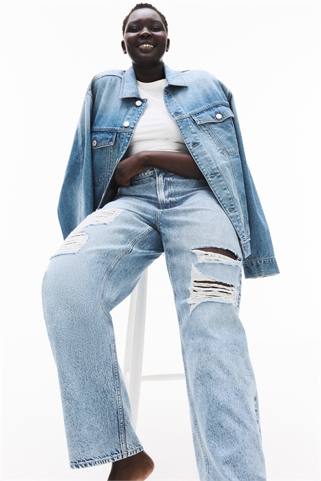 Джинсы Curvy Fit Baggy High 1263773004 - Фото 13848072