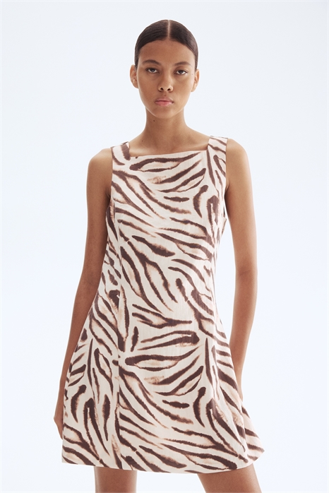 Платье из саржи с квадратным вырезом 1289960005 - Фото 13848534