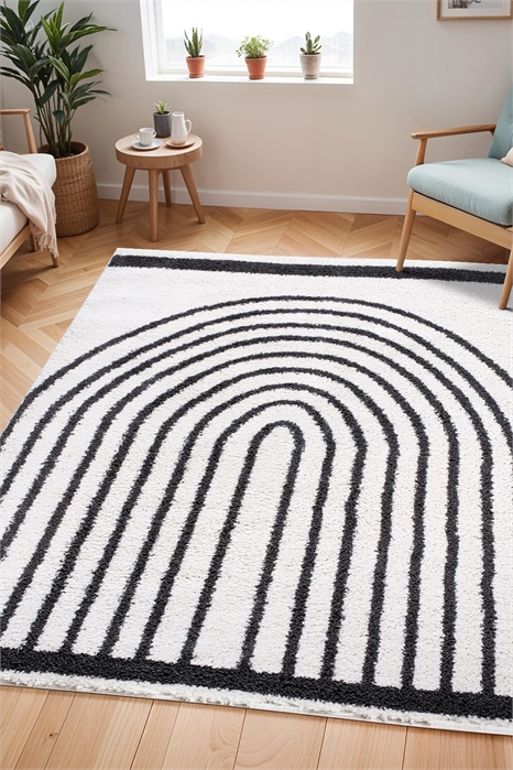 Ковер с плюшевым ворсом Shaggy Global среднего размера 1290316001 - Фото 13848652