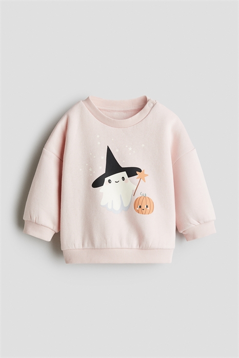 Толстовка с набивным рисунком и ворсом внутри 1293997006 - Фото 13849135